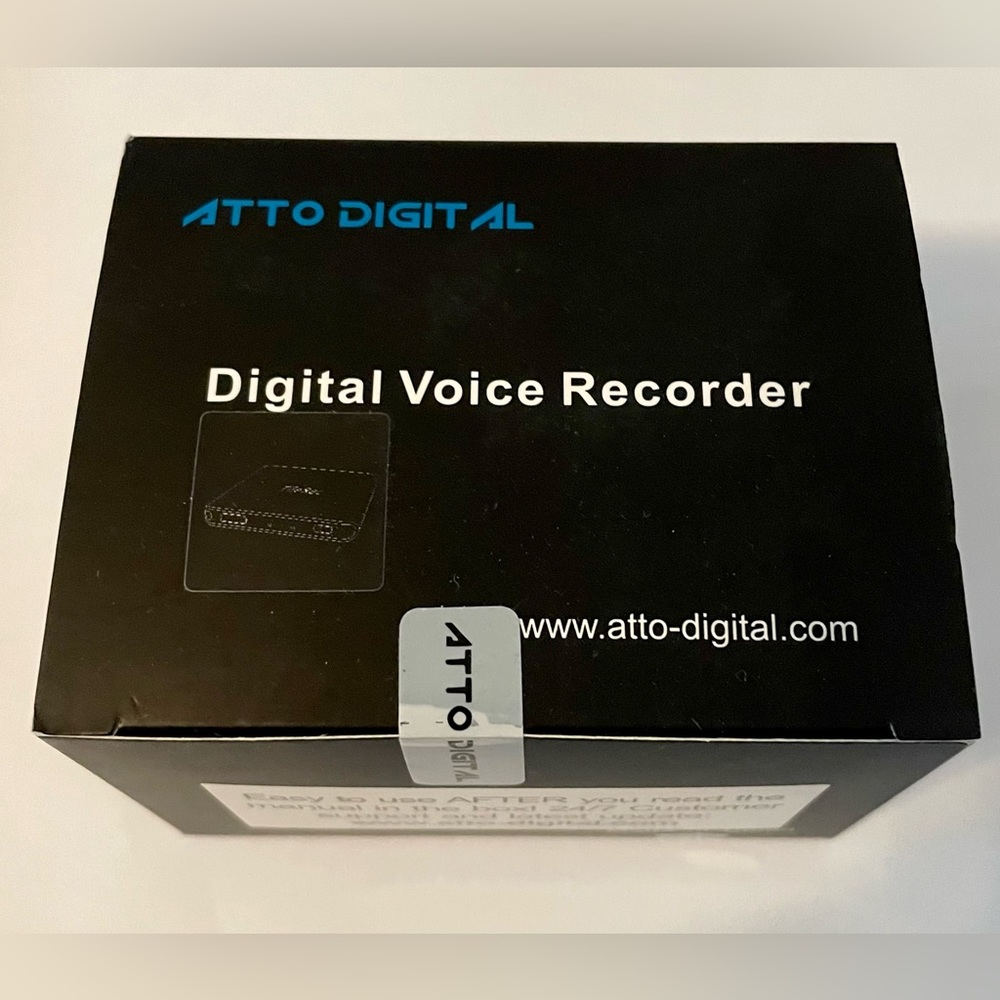 TileRec - Slimmest Voice Activated Recorder w/ 145 Hrs. Recording Capacity - NIB